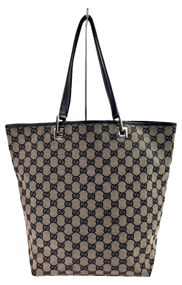 Gucci GG Canvas Tote, pre-owned designer handbag, Good